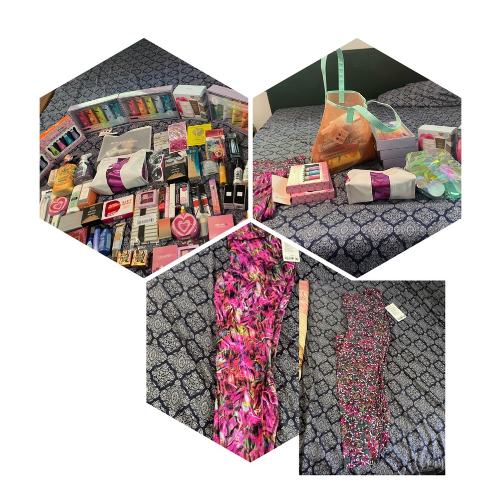 Bundle skin care\ make up + luluemon